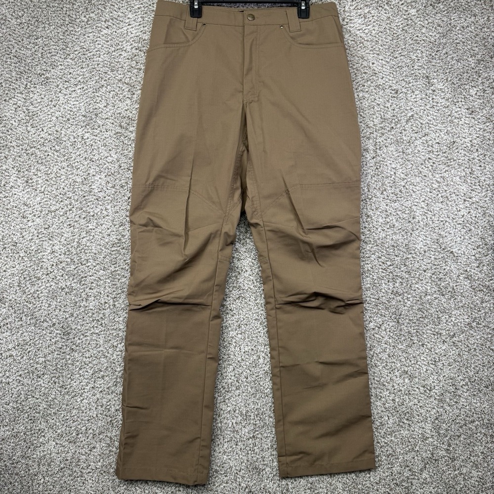 Tru Spec Tactical Pants Men's 34x34 Brown Rip Stop Military Firefighter Workwear